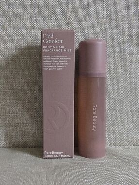 NIB Rare Beauty Find Comfort Body & Hair  Fragrance Mist  3.38oz